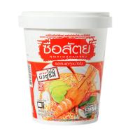 ซื่อสัตย์บะหมี่กึ่งสำเร็จรูปคัพรสต้มยำกุ้งน้ำข้น 65กรัม