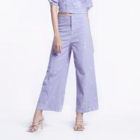 ราคา กางเกงขาบานปักลาย ฟ้า L ME STYLE (52699003)