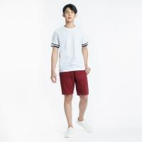 ราคา เสื้อยืดแขนสั้นสีขาว L ME STYLE (52634173)