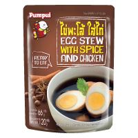 ราคา ปุ้มปุ้ยไข่พะโล้ ใส่ไก่ 120 กรัม PUMPUI (75545183)