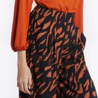 ราคา กางเกงขายาวพิมพ์ลาย น้ำตาล L ME STYLE (52700129)