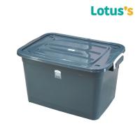 ราคา โลตัสกล่องล้อเลื่อนสีเทา 100 ลิตร#S99 LOTUSS (52459608)