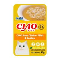 ราคา เชา สันในไก่+หอยเชลล์ 40 ก. CIAO (51894620)