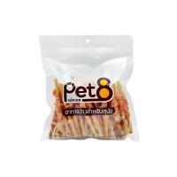 ราคา เพ็ทเอท ไก่พันแท่งหนังเกลียว 370ก PET 8 (51209644)