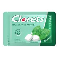 ราคา คลอเร็ทชูการ์ฟรีเฟรชมินต์ 16.8 กรัม CLORETS (75548176)