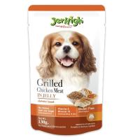 ราคา เจอร์ไฮ เนื้อไก่ย่างในเยลลี่ 130 กรัม JERHIGH (51630461)