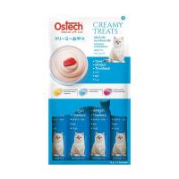 ออสเทค ขนมแมวเลียรสปลาทูน่า 15กX4 OSTECH (51693458)