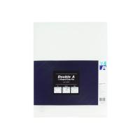 ราคา ดับเบิ้ลเอ แฟ้มซองเอกสารขนาด A4 สีใส แพ็ค12 DOUBLE A (52512298)