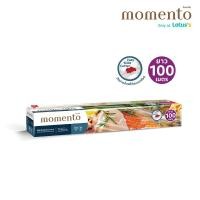 ราคา โมเมนโต ฟิล์มยืดห่อหุ้มอาหาร 30X100 ม. MOMENTO (52669235)