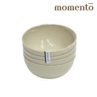 ราคา โมเมนโตถ้วยกลมใหญ่ ครีม 4ใบ MOMENTO (52615904)