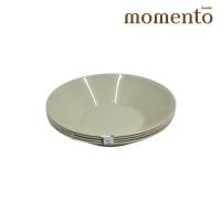ราคา โมเมนโตจานกลมกลาง ครีม 4ใบ MOMENTO (52615910)