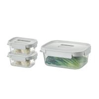 ราคา LOCK N LOCKกล่องอาหารพลาสติก2+1ชิ้น500+2.7 LOCK N LOCK (75537754)