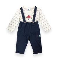 ราคา ชุดเอี๊ยมและเสื้อ กรมท่า 9-12 เดือน ME STYLE (75539273)