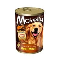 ราคา แมคแคลลี่ อาหารสุนัขกระป๋อง ไก่ตับ 400ก MCKELLY (51210708)