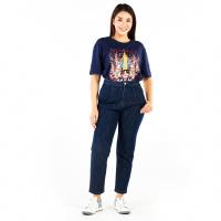 ราคา กางเกงยีนส์เอวสูง สีเข้ม L ME STYLE (52701007)
