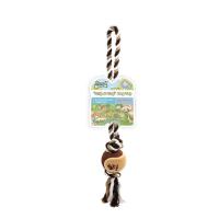 ราคา เพ็ทเอท ลูกเทนนิสห่วงมือจับปลายปมเชือก 18นิ้ว PET 8 (51231568)