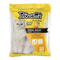 ราคา เพ็ทโตะซัง ทรายแมวกลิ่นเลมอน 10ลิตร PETTOSAN (51197420)
