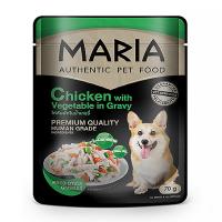 ราคา มาเรีย สุนัข ไก่ผักในเกรวี่ 70กรัม MARIA (51235186)