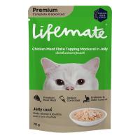 ราคา ไลฟ์เมต เนื้อไก่+ปลาทูในเยลลี่ 70ก LIFEMATE (52694438)