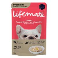 ราคา ไลฟ์เมต ไก่แฮมไก่ผักเยลลี่ 70 ก. LIFEMATE (52694256)