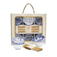 ราคา MOMENTO ชุดถ้วยเซรามิค4.5น+ตะเกียบ6ชุดคละลาย (คละแบบ) MOMENTO (75545765)