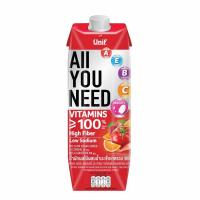 ราคา ยูนิฟ ออลยูนีด น้ำมะเขือเทศรวม95% 1000มล UNIF (75553803)