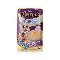 ราคา เน็กโกะอาหารแมว 7ปี ทูน่าผสมไฟเบอร์ 70ก NEKKO (52529592)