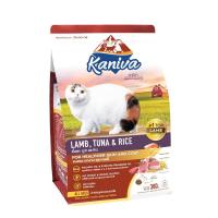 ราคา คานิว่า อาหารแมวสูตรเนื้อแกะ ทูน่า และข้าว 380 ก. KANIVA (52098403)