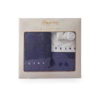 ราคา GIFT SET ผ้าขนหนูปักลาย15X30นิ้ว+กระเป๋า (75551478)
