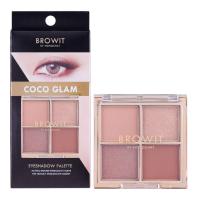 ราคา บราวอิท อายแชโดว์พาเลทโคโค่แกลม 4กรัม BROWIT (75555327)