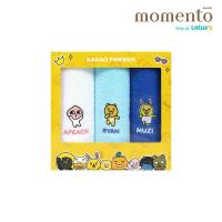 ราคา โมเมนโต GIFTSETผ้าขนหนูปัก KAKAO 15X30นิ้ว&nbsp;PACK 3 MOMENTO (75552150)