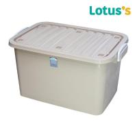 ราคา โลตัส กล่องล้อเลื่อนคาราเมล 100 ลิตร LOTUSS (75598190)