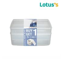 ราคา โลตัส กล่องรองเท้าใหญ่ 1 แถม 1 LOTUSS (75590295)