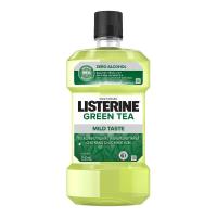 ลิสเตอรีน เนเชอรัล กรีนที น้ำยาบ้วนปาก ผสมสารระงับเชื้อแบคทีเรีย 750มล. (Listerine Natural Green Tea Antiseptic Mouthwash 750ml)