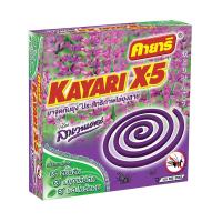 คายาริ ยาจุดกันยุง กลิ่นลาเวนเดอร์ 144กรัม x 12ขด (Kayari Lavender Scent Mosquito Coil 144g x 12 pcs)