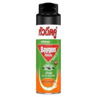 ไบกอน กำจัด ยุง มด แมลงสาบ กลิ่นดี-เลมอนนีน 300มล. (Baygon D-Lemonine Scent Eliminate Mosquitos Ants Cockroaches 300ml)