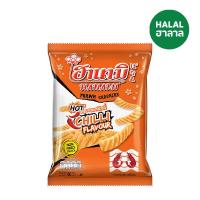 ฮานามิ ข้าวเกรียบกุ้ง รสฮอตชิลลี่ 60กรัม (Hanami Hot Chili Flavour Prawn Cracker 60g)