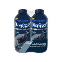 โพรเทคส์ ฟอร์เมน แป้งเย็นผสานชาร์โคลสีขาวจากญี่ปุ่น 280กรัม x 2 กระป๋อง (Protex for Men Cooling Powder with Japanese White Charcoal 280g x 2pcs)