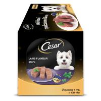 ราคา ซีซาร์อาหารสุนัขรสเนื้อแกะ 100 กรัม X6 CESAR (8014175)