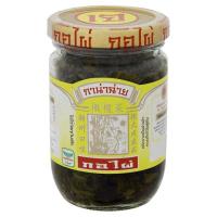 กอไผ่ กาน่าฉ่าย ในน้ำมันงา 240กรัม (Korpai Mustard Leaves In Sesame Oil 240g)
