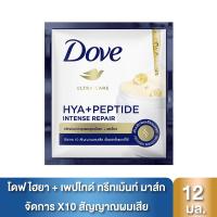 ราคา โดฟทรีทเม้นท์บำรุงผมอินเทนซ์รีแพร์น้ำเงิน12มล. DOVE (25681907)
