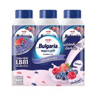 ราคา เมจิบัลแกเรีย พร้อมดื่มไวลเบอร์รี 150 มล. แพ็ค 3 MEIJI BULGARIA (73230278)
