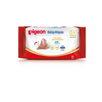 พีเจ้น เบบี้ไวพ์ ผ้าเช็ดทำความสะอาดผิว 20 แผ่น (Pigeon Hand Wet Tissues Perfect For Mealtimes 20 pcs)
