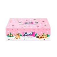 ราคา สก๊อตต์ กระดาษเช็ดหน้า 120 แผ่นคู่ (Scott 2 Ply Facial Tissue 120 Sheets)