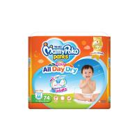 ราคา มามี่โพโคแพ้นท์ แฮ้ปปี้ออลเดย์ดราย M74 MAMY POKO (24956783)