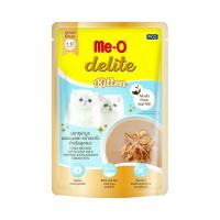 ราคา มีโอดีไลท์ ลูกแมว ทูน่ามูสนมแพะ ปลาโอ70ก MEO (51223004)