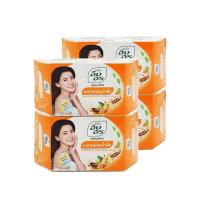 อิงอร สบู่สมุนไพรมะขามผสมน้ำผึ้ง 85กรัม x 4 ก้อน (Ing On Tamarind &amp; Honey Herbal Soap 85g x 4pcs)