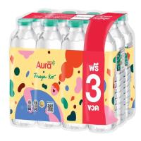 ราคา ออราน้ำแร่ธรรมชาติ100%500มล. แพ็ค 12 AURA (164935836)