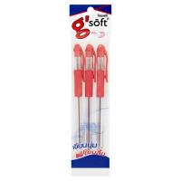 ราคา G-SOFT ปากกาลูกลื่น 0.38มม แดง X3 G SOFT (20195354)