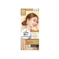 ลิเซ่ โฟมเปลี่ยนสีผม สีน้ำตาลอ่อนละมุน 1 ชุด (Liese Marshmallow Bubble Hair Color 1 Set)